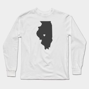 Illinois Love Long Sleeve T-Shirt